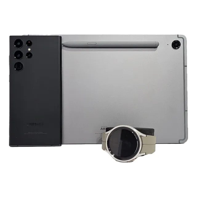 Ecosistema Samsung S22 Ultra + Tab S9 Fe + Watch 5 Pro 45mm Negro (Reacondicionado)