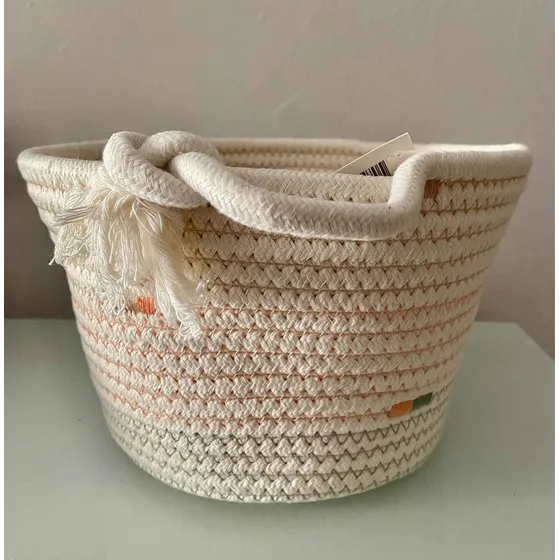 Cesta Organizadora Para Cosas Del Bebé O El Hogar