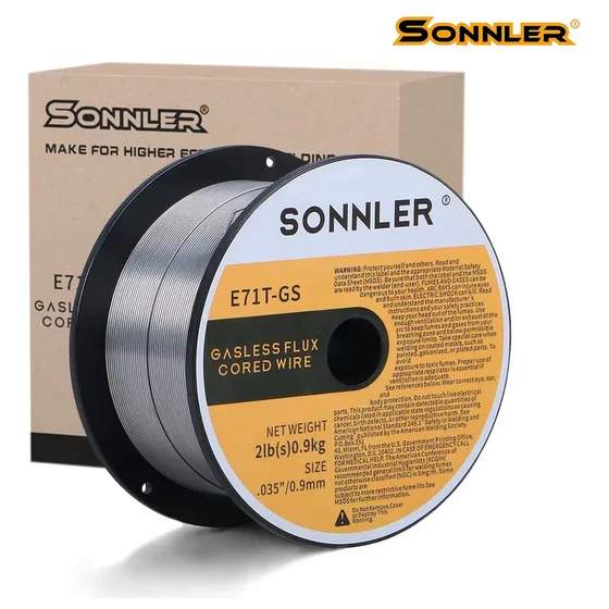 Alambre Soldar Mig Fluxcored E71t-gs No Gas 2lb 0.9mm/0.035 