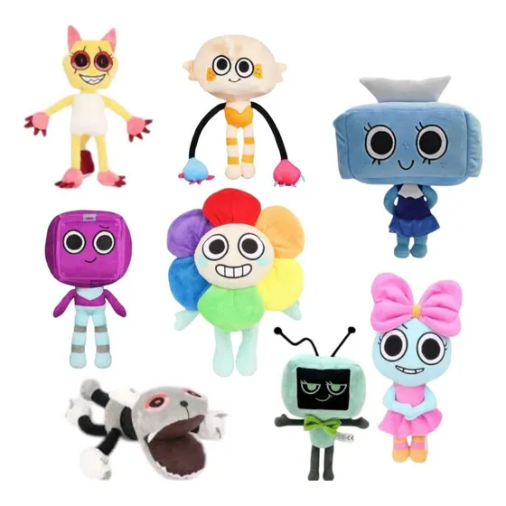 Peluche Dandy World Muñecos Chatarra Rellenos X1 Para Niños