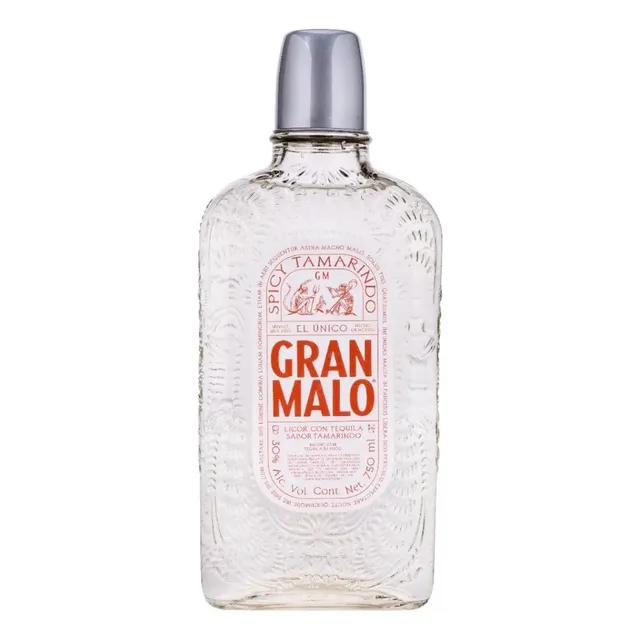 Botella Licor De Tequila Gran Malo Spicy Tamarido 750ml
