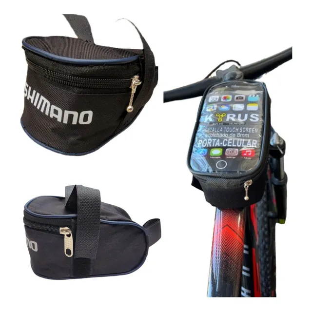 Bolsitos Kit Trasero Bajo Asiento Delantero Portacelular