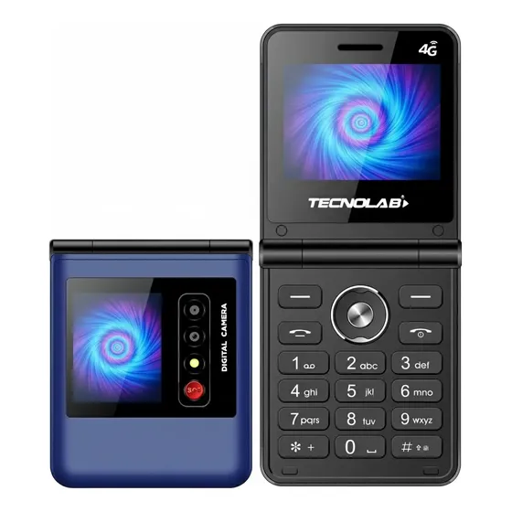 Telefono Senior 4g Doble Pantalla Tecnolab Tl709bl
