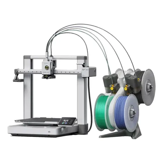 Impresora 3D Bambu Lab A1 Combo color gris con tecnología de impresión FDM | Cuotas sin interés