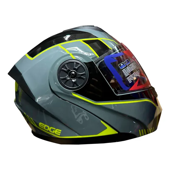 Casco Modular Edge Turbo Ii Gx3 Brillante Doble Visor