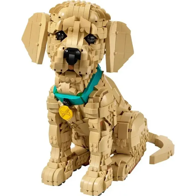 Lego Filhote De Golden Retriever 11384 Icons 18+ anos 2102 Peças