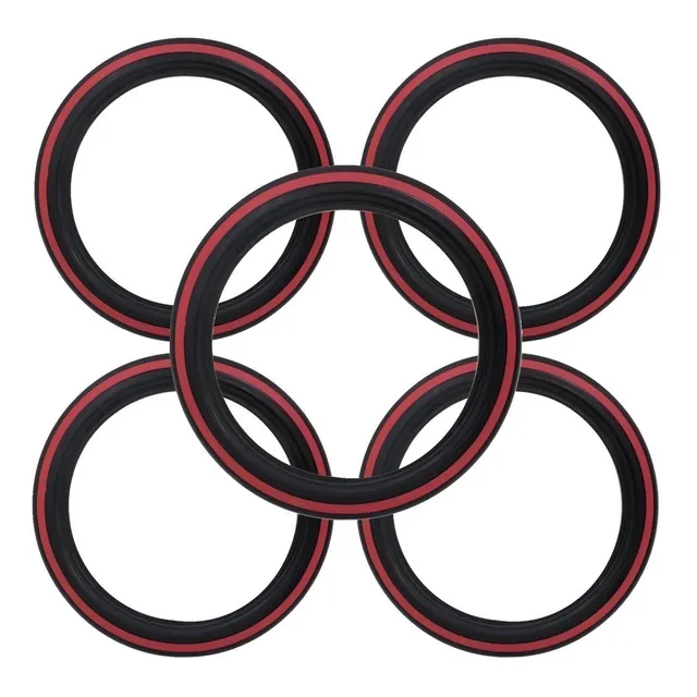 5 Banda Faixa Filete Vermelho Pneu Aro 14 Variant 2 Kombi