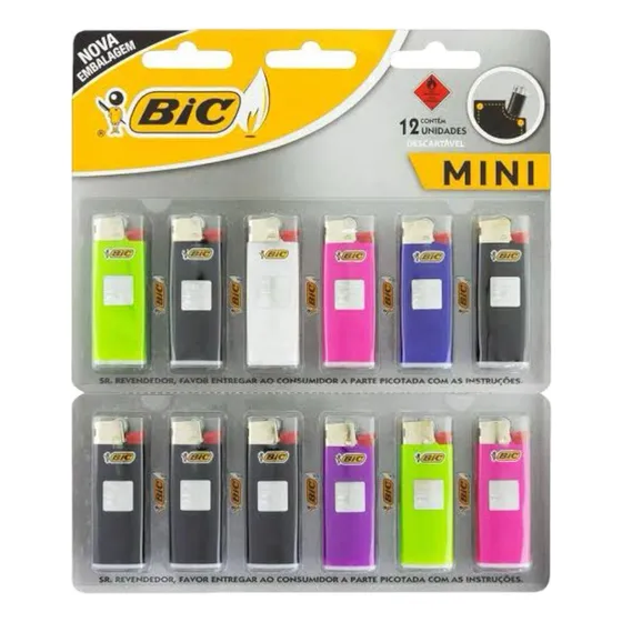 Display Bic Mini 12 Unidades