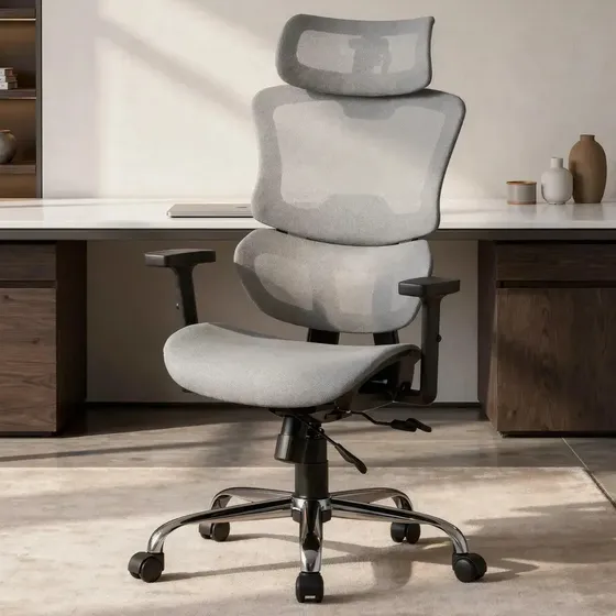Silla Ergonómica Oficina Reclinable Escritorio Pc Tela Mesh