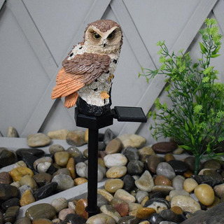 Figura De Búho, Led, Solar, Impermeable, Para Patio, Exterio Figura De Búho, Led, Solar, Impermeable, Para Patio, Exterio