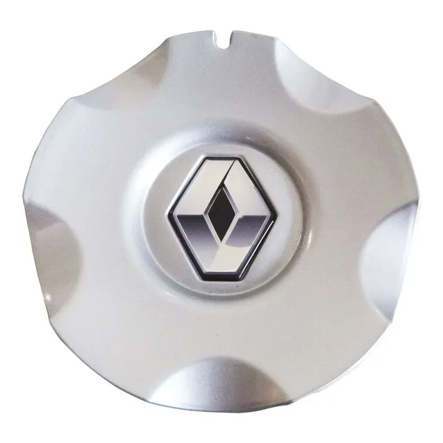 Calota Miolo De Roda Renault Sandero Stepway Aro 16 Prata
