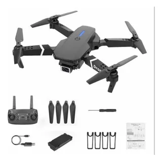 Drone E88 Pro Com CĂąmera Dupla E Wifi Com Capa Preta Drone E88 Pro Com CĂąmera Dupla E Wifi Com Capa Preta