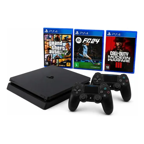 Sony PlayStation 4 Slim PlayStation 4 1TB Mega Pack: Ghost of