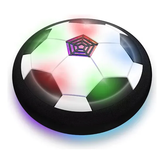 Hover Ball Flutuante Jogo De Futebol Eletrônico Led 2 Traves