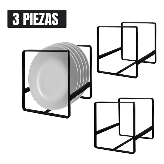 Organizadores De Platos De Metal