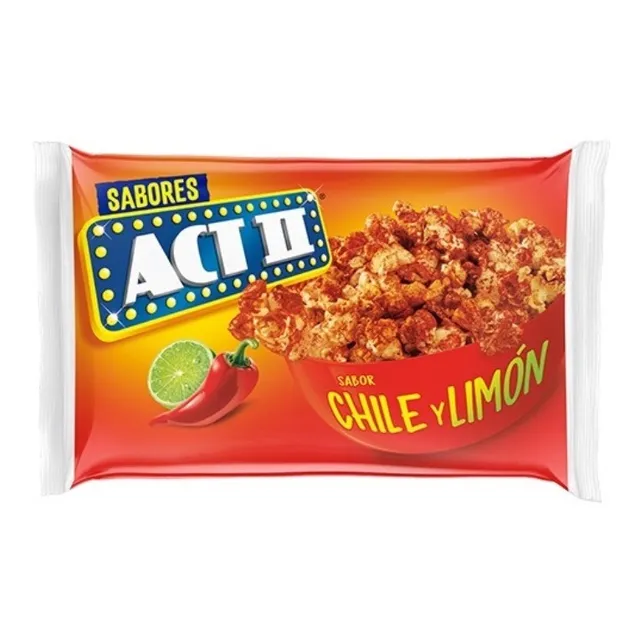 Palomitas Para Microondas Act Ii Sabor Chile Y Limon 87.5g