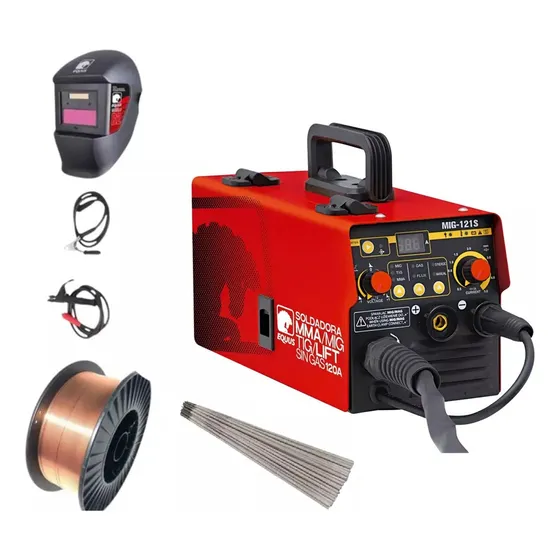 Soldadora Equus Flux Mig 120a +electrodos +mascara +alambre