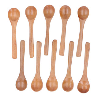 Cuchara De Madera, 10 Piezas, Vajilla Infantil, Mini Condime Cuchara De Madera, 10 Piezas, Vajilla Infantil, Mini Condime