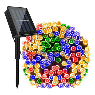 Modus Pisca Pisca Fio De Fada Solar Led 200 Lâmpadas Colorida 20m Modus Pisca Pisca Fio De Fada Solar Led 200 Lâmpadas Colorida 20m