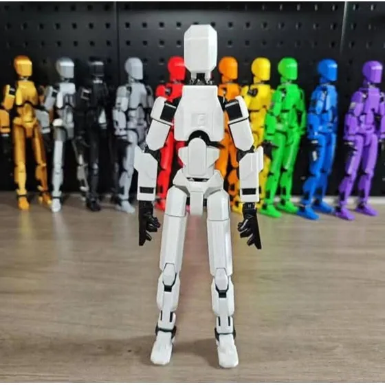 Juguete Robot Dummy 13 Muñeco Armable