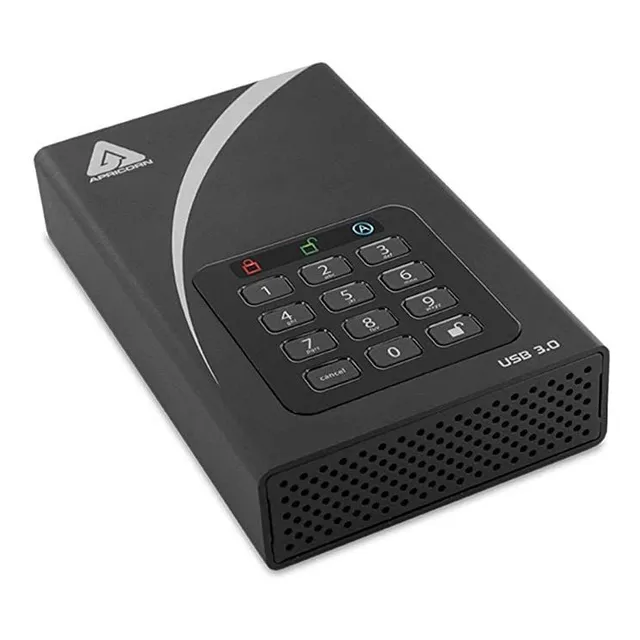 Apricorn Adt-3pl256-16tb Aegis Padlock - Disco Duro (usb 3.0