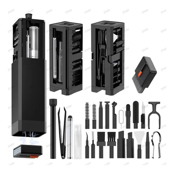 32 En 1 Brochas Limpieza Kit Aparatos Electrónicos Portátil