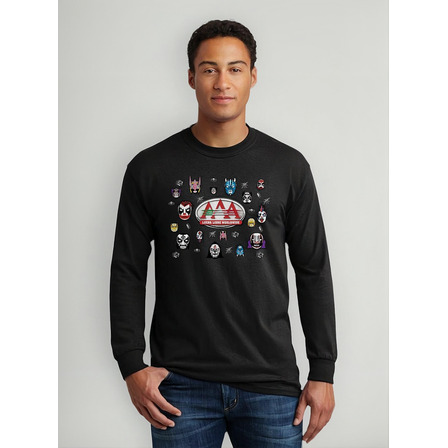 Playera Deportiva M Larga Hombre Lucha Libre Aaa Mexicana Lu Playera Deportiva M Larga Hombre Lucha Libre Aaa Mexicana Lu