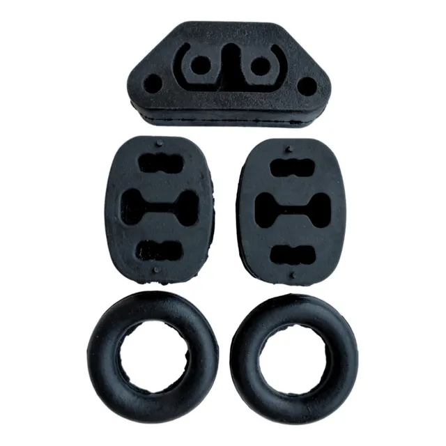 Borracha Coxim Escapamento Fiat Uno Kit 5 Unidades