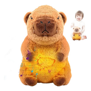 Peluche Capibara Ansiedad Dormir Música Juego Respracion Peluche Capibara Ansiedad Dormir Música Juego Respracion