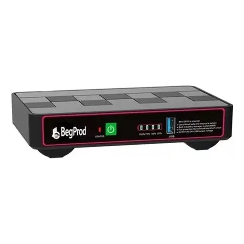Mini Ups Usb 5v 9v 12v Poe 15v 24v 12000 Mah Router Modem