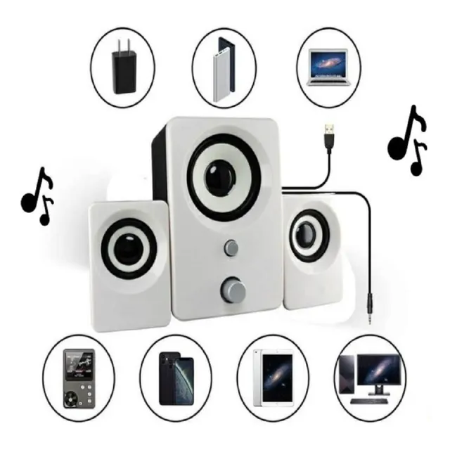 Parlante Para Pc/ Speaker E-1303