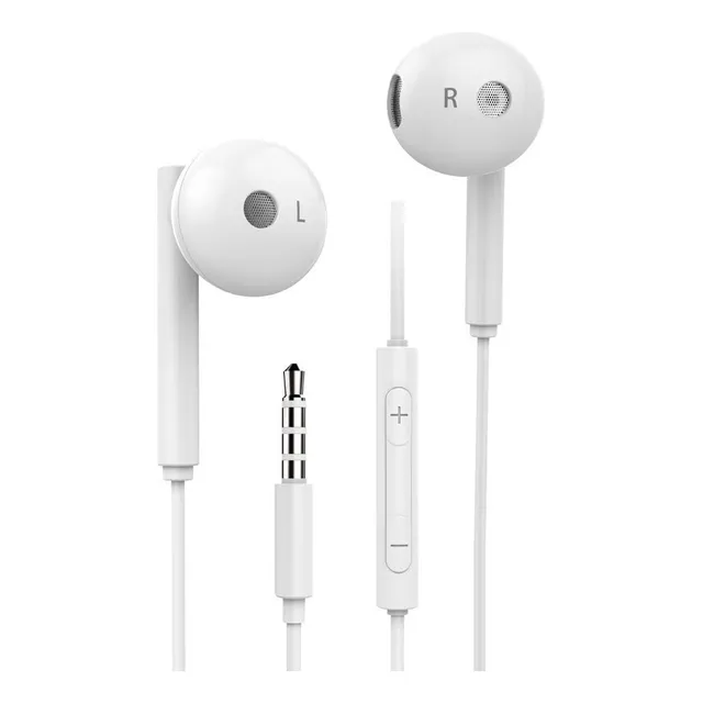 Audífonos Huawei Am115 Originales Con Micrófono Y Conector D