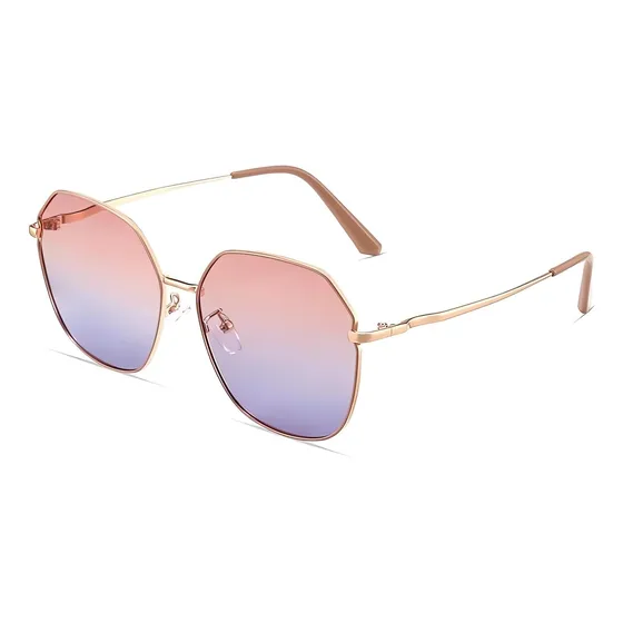 Lentes De Sol Para Mujeres Gafas De Sol De Moda De Metal