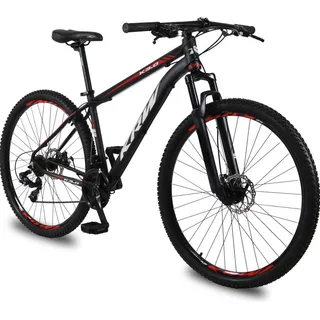 Bicicleta Aro 29 Krw AlumĂnio 24 Vel Freio A Disco X42 Cor Preto/vermelho Tamanho Do Quadro 19 Bicicleta Aro 29 Krw AlumĂnio 24 Vel Freio A Disco X42 Cor Preto/vermelho Tamanho Do Quadro 19