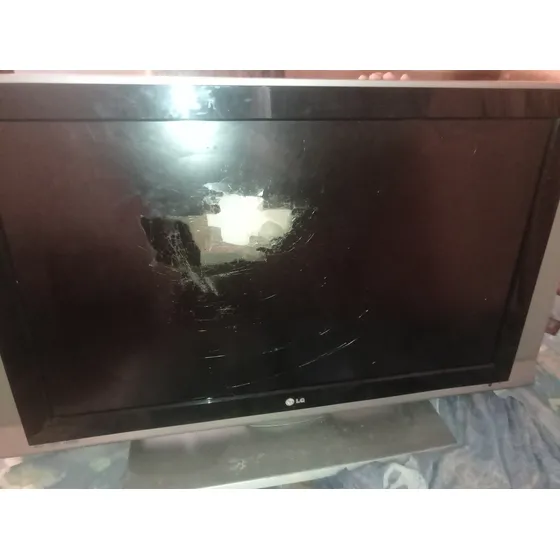 Televisor LG 37lc3r37 37  Full Hd Gris Oscuro Plana
