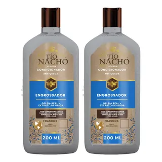 Tío Nacho Kit 2 Condicionador Tio Nacho Antiqueda Engrossador 200ml