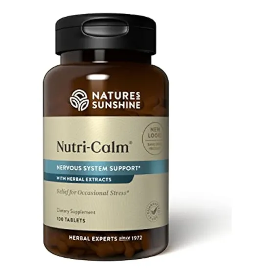 Nature's Sunshine Nutri-calm: Alivio Del Estrés A Base De Hi