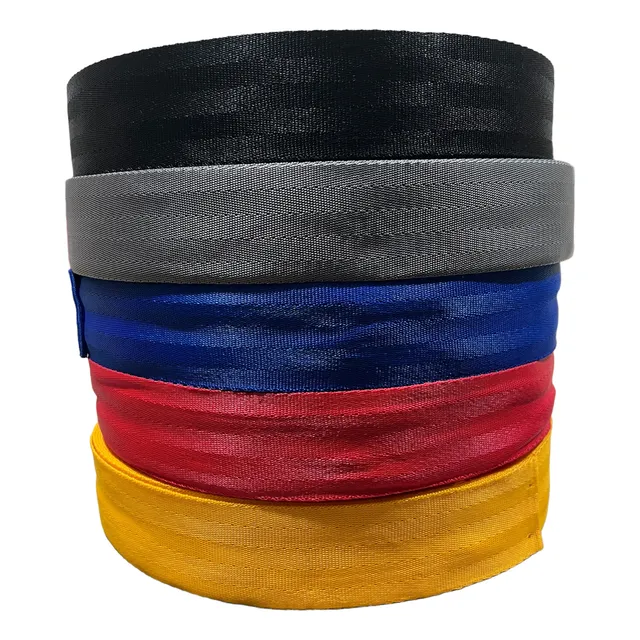 Cinturón De Seguridad Cinta Rollo 50mts Ancho 5cm Nacional