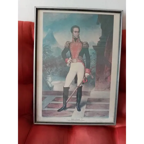 Cuadro Clasico De Simón Bolivar 
