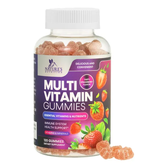 Gomitas Multivitamínicas Nature's Nutrition Para Adultos 120