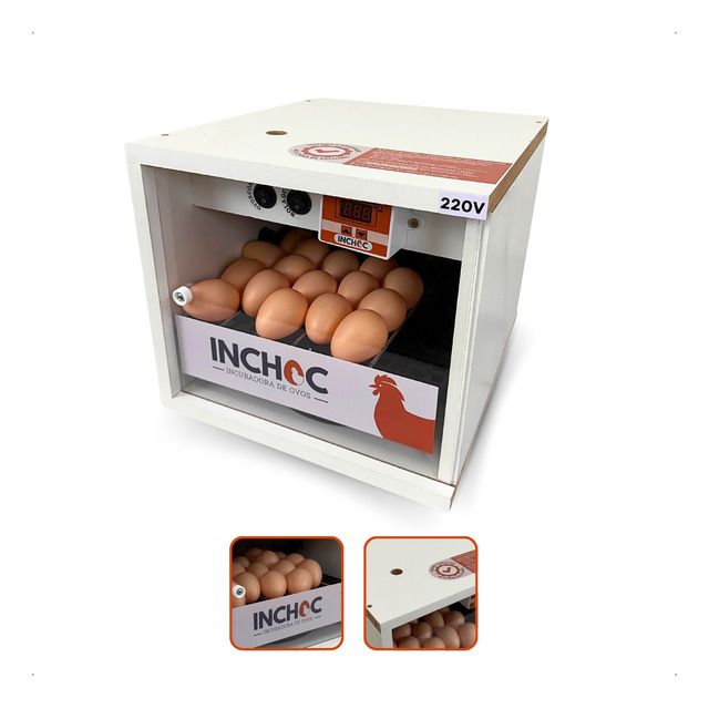 Chocadeira 20 Ovos Profissional Automatica Inchoc Chocadeira 20 Ovos Profissional Automatica Inchoc