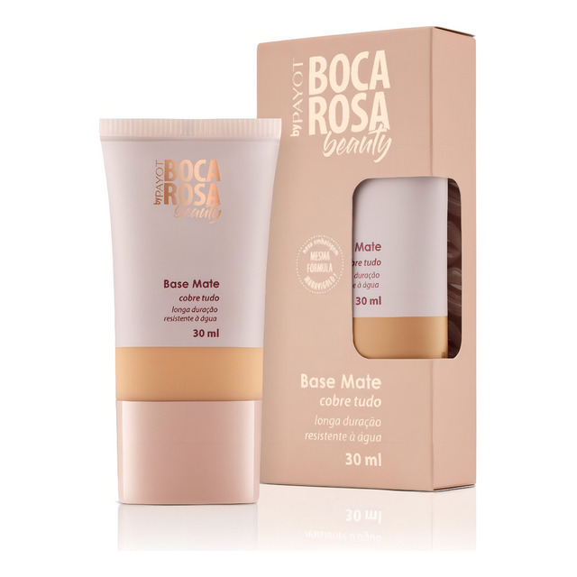 Base Líquida Payot Boca Rosa Beauty Mate Tom 6-juliana 30ml Alta Cobertura Base Líquida Payot Boca Rosa Beauty Mate Tom 6-juliana 30ml Alta Cobertura