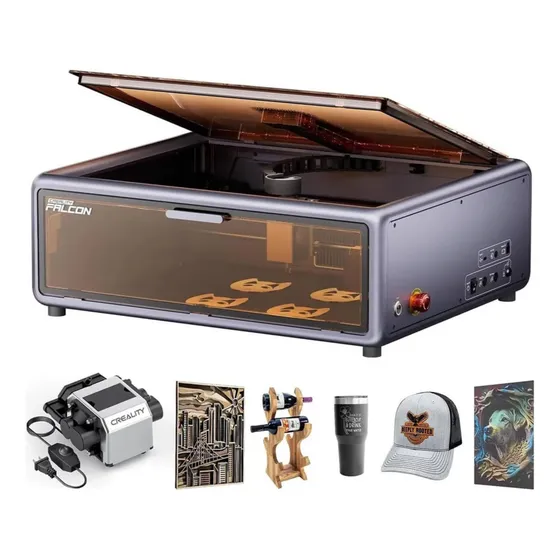 Grabadora  Laser Creality Falcon A1 10w Cobertor-aire-camara