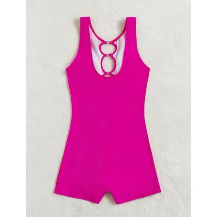 Traje De Baño 1 Pieza Estilo Deportivo