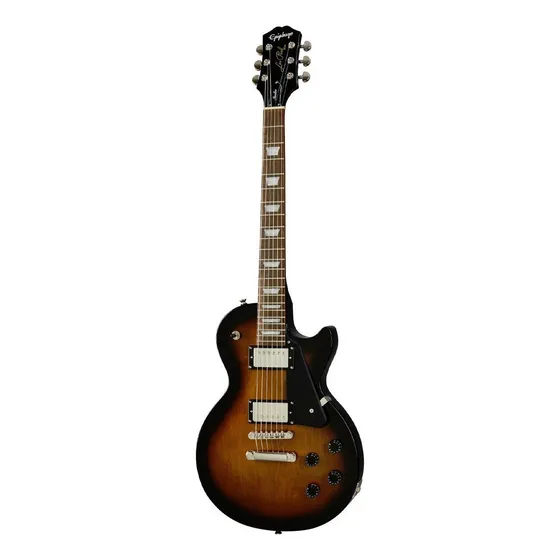 Guitarra eléctrica Epiphone Les Paul Studio EILTKHNH1 de caoba smokehouse burst brillante con diapasón de laurel indio
