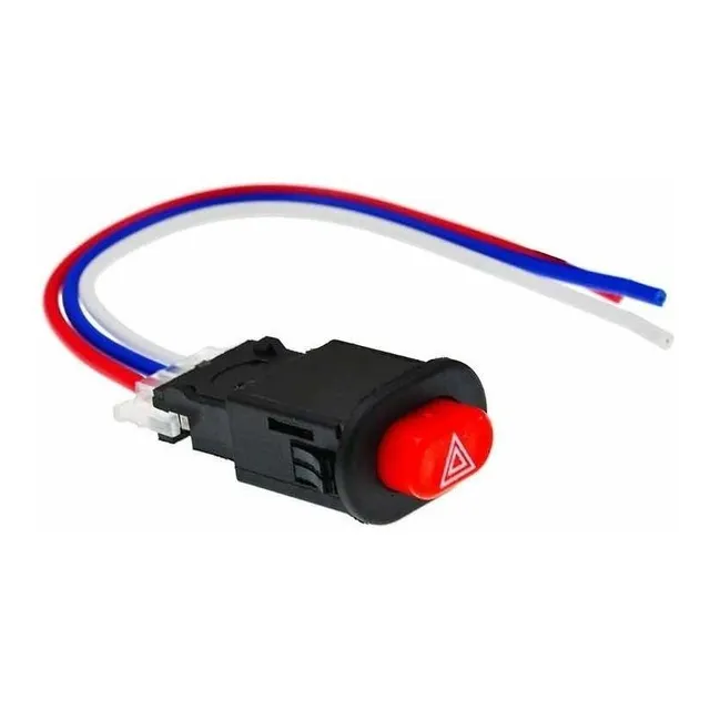 Boton Hazard Para Motocicleta (luz De Estacionamiento)