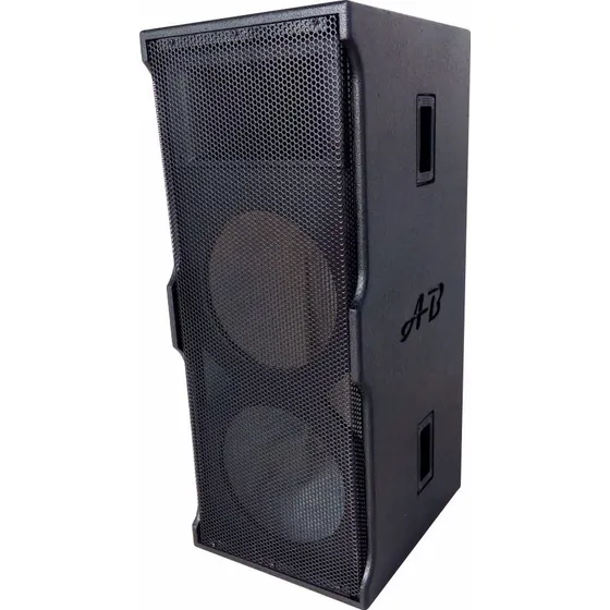 Gabinete De Caixa Acústica Coluna P/ Uso Com 2x15 +ti