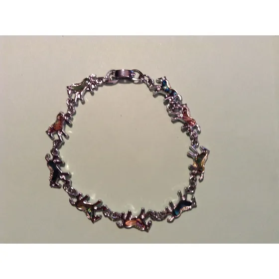 Concha Mar Este Brazalete Paua Caballo Tan Lindo 7 1 2 Largo