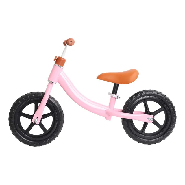 Bicicleta Sin Pedales Entrenadora Niños de Equilibrio Bazarú Color Rosa