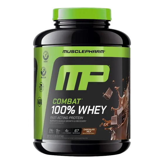 Proteína De Suero En Polvo 100% Musclepharm Combat, Chocolat